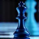 Chess piece moving on a board representing strategy