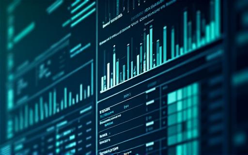 A dashboard with HR analytics and charts.